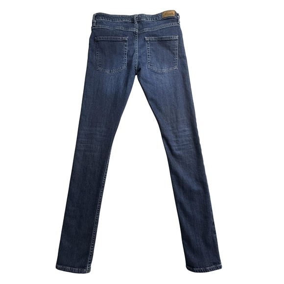 Fossil Skinny Jeans Womens 27 Blue Pacific Wash Stretch Denim Casual YKK Zip - Picture 1 of 14
